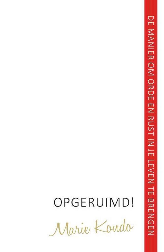 Opgeruimd! 9789400505629 Marie Kondo, Boeken, Psychologie, Gelezen, Verzenden