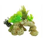 Aquarium Decoratie Coral Rock Green 15cm (Overige Decoratie)