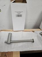 Saniclear Academy toilet rolhouder RVS, Ophalen of Verzenden, Nieuw, Rvs, Toilet