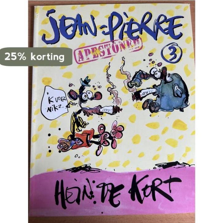 Jean-Pierre 03 Apestoned 8711854080019 Hein de Kort, Boeken, Overige Boeken, Gelezen, Verzenden
