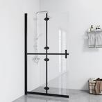vidaXL Inloopdouchewand inklapbaar 90x190 cm ESG-glas, Verzenden, Nieuw