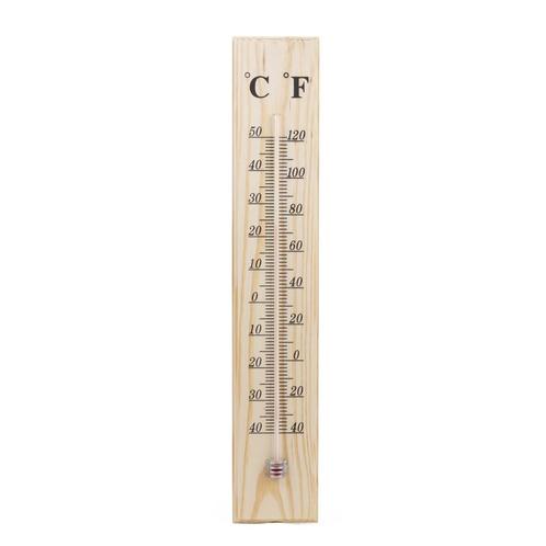 Benson Houten thermometer - binnen en buiten - -40 tot +5..., Audio, Tv en Foto, Weerstations en Barometers, Nieuw, Ophalen of Verzenden