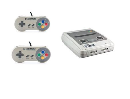 Super Nintendo SNES + 2 Controllers (SNES Spelcomputers), Spelcomputers en Games, Spelcomputers | Nintendo Super NES, Zo goed als nieuw