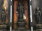 Butsudan Triple Amida BOEDDHA - Hout - Japan - Edo Periode