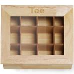Theedoos | Hout | 12 Compartimenten | 300x280x90(h)mm HENDI, Verzenden, Nieuw in verpakking