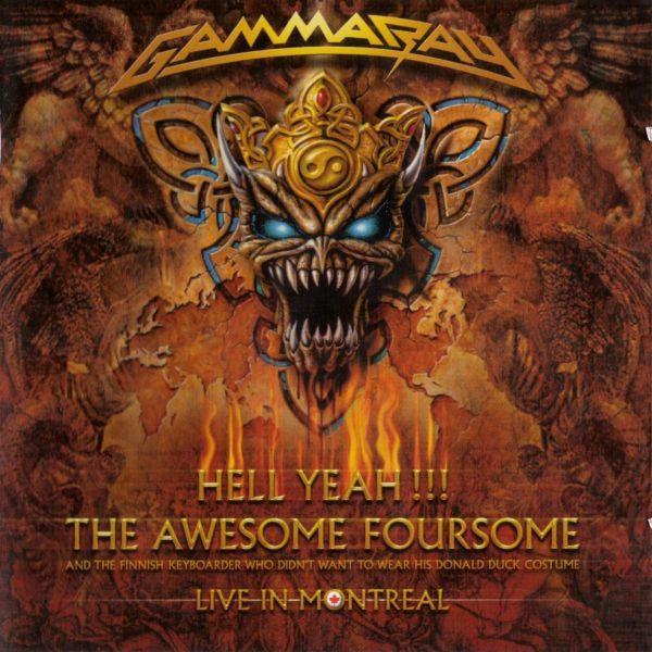 cd - Gamma Ray - Hell Yeah!!! The Awesome Foursome - Live..., Cd's en Dvd's, Cd's | Overige Cd's, Zo goed als nieuw, Verzenden