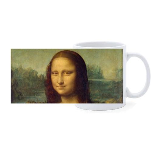 Beker - Mona Lisa - Leonardo da Vinci NIEUW, Huis en Inrichting, Keuken | Servies, Nieuw, Ophalen of Verzenden