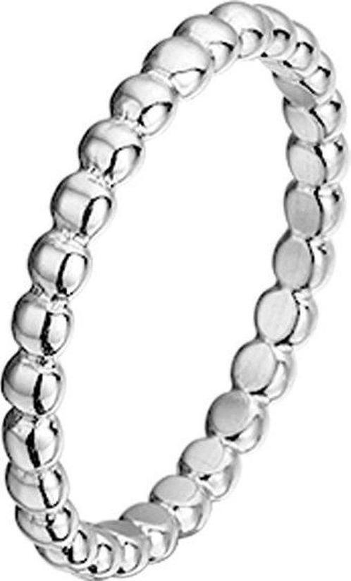 The Jewelry Collection - Aanschuifring Bolletjes - Zilver -, Sieraden, Tassen en Uiterlijk, Ringen, Verzenden