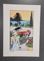 Giardino , Vittorio - 1 Silkscreen - Pin-up et voiture -, Nieuw