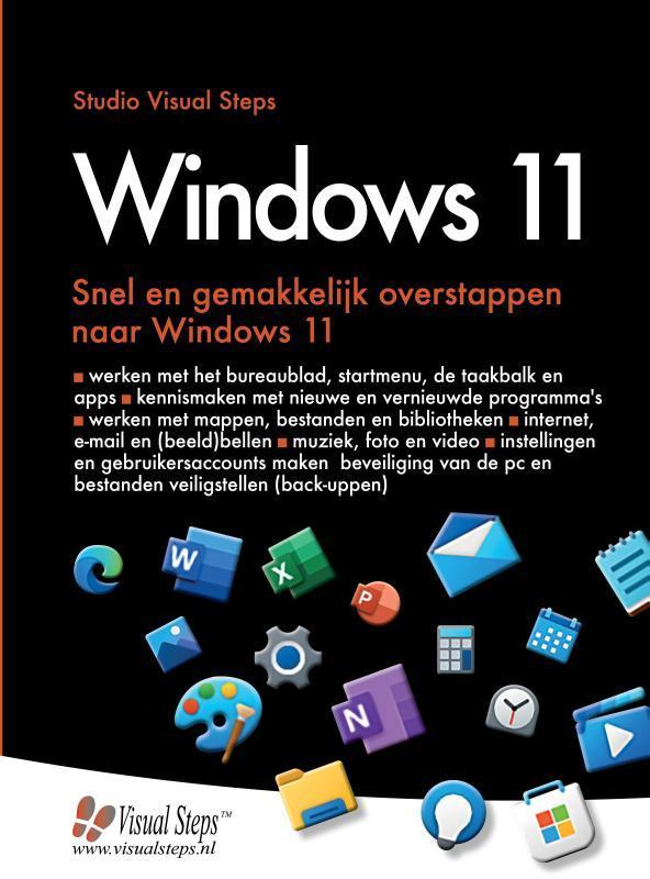 Windows 11 / Basisgids 9789059054868 Studio Visual Steps, Boeken, Kinderboeken | Jeugd | 13 jaar en ouder, Zo goed als nieuw, Verzenden