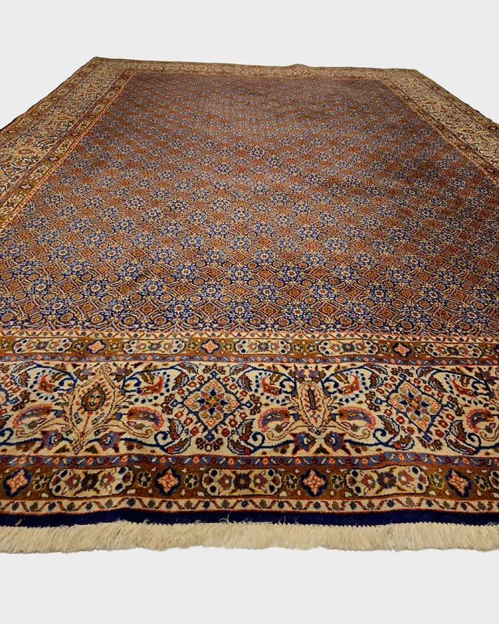 Groot Perzisch tapijt Moud 350x250 wollen vloerkleed iran, Huis en Inrichting, Stoffering | Tapijten en Kleden, 200 cm of meer