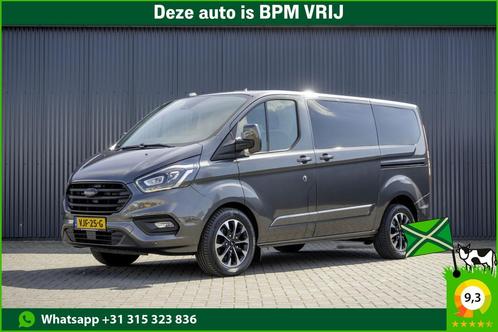 Ford Transit Custom 2.0 TDCI L1H1 | 170PK | SPORT | Automaat, Auto's, Bestelauto's, Lease, Automaat, Zwart, Leder, Diesel, Euro 6