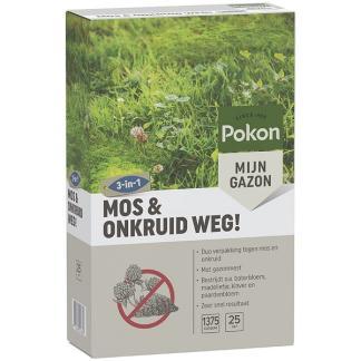 Onkruid en mos verwijderaar gazon | Pokon | 25 m², Tuin en Terras, Bestrijdingsmiddelen, Nieuw, Verzenden