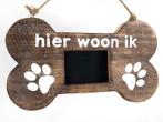 Fotolijst bot hangend 17x30cm hier woon ik natural, Ophalen of Verzenden, Nieuw