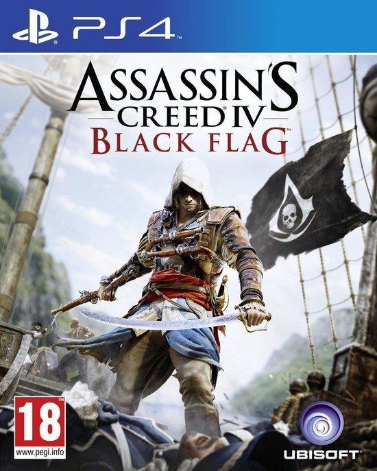 Playstation 4 Assassins Creed IV: Black Flag, Spelcomputers en Games, Games | Sony PlayStation 4, Zo goed als nieuw, Verzenden