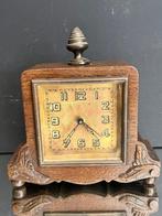 Klok - Art Deco Hout - 1920-1930 - Art Deco wekker