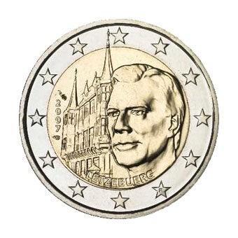 Luxemburg 2 Euro Palais Grand-Ducal 2007, Postzegels en Munten, Munten | Europa | Euromunten, Verzenden