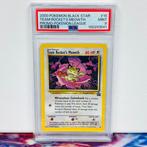 Pokémon Graded card - Team Rockets Meowth #18 Black Star, Nieuw