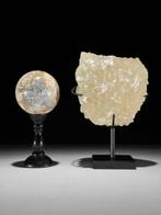 Geen minimumprijs - Paar prachtige Maligano Jasper en Cube, Antiek en Kunst