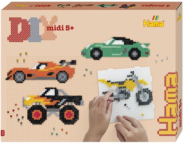 Hama - Strijkkralen Voertuigen (4000 stuks) | Hama - Hobby, Hobby en Vrije tijd, Knutselen, Nieuw, Verzenden