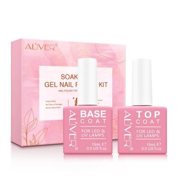 Gel Nagellak Set - Top en Base Coat – Glans en Hechting – beschikbaar voor biedingen