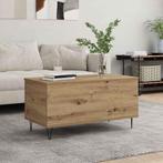 vidaXL Salontafel artisanaal eikenkleurig 90 x 44.5 x 45 cm, Huis en Inrichting, Tafels | Salontafels, Minder dan 50 cm, Verzenden