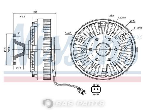 Visco koppeling 5010315551, Auto-onderdelen, Vrachtwagen-onderdelen, Nieuw, Overige merken, Overige Auto-onderdelen, Ophalen