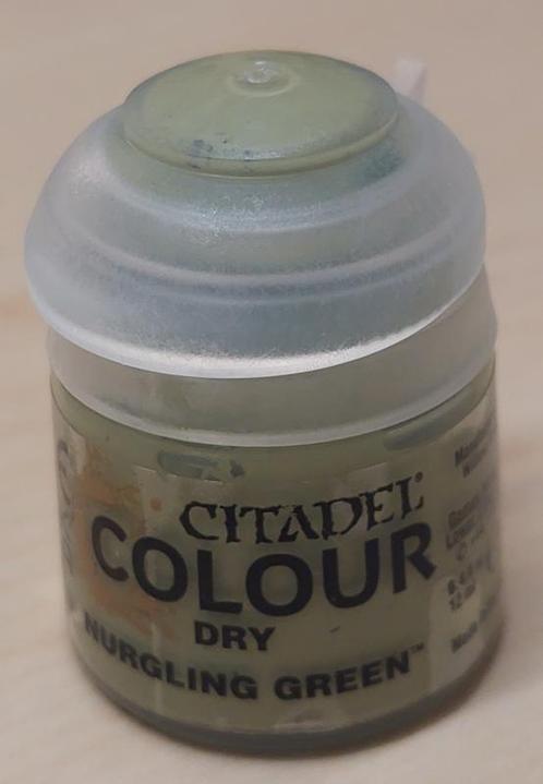 Citadel Colour Dry Nurgling Green Layer Paint 12 Ml, Hobby en Vrije tijd, Wargaming, Nieuw, Ophalen of Verzenden