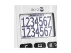 Doro PhoneEasy 110 - Single DECT telefoon - Wit, Telecommunicatie, Vaste telefoons | Handsets en Draadloos, Verzenden, Nieuw