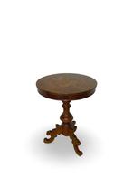 Tafel - Hout, Walnoot - Hoogte: 74 cm, Antiek en Kunst