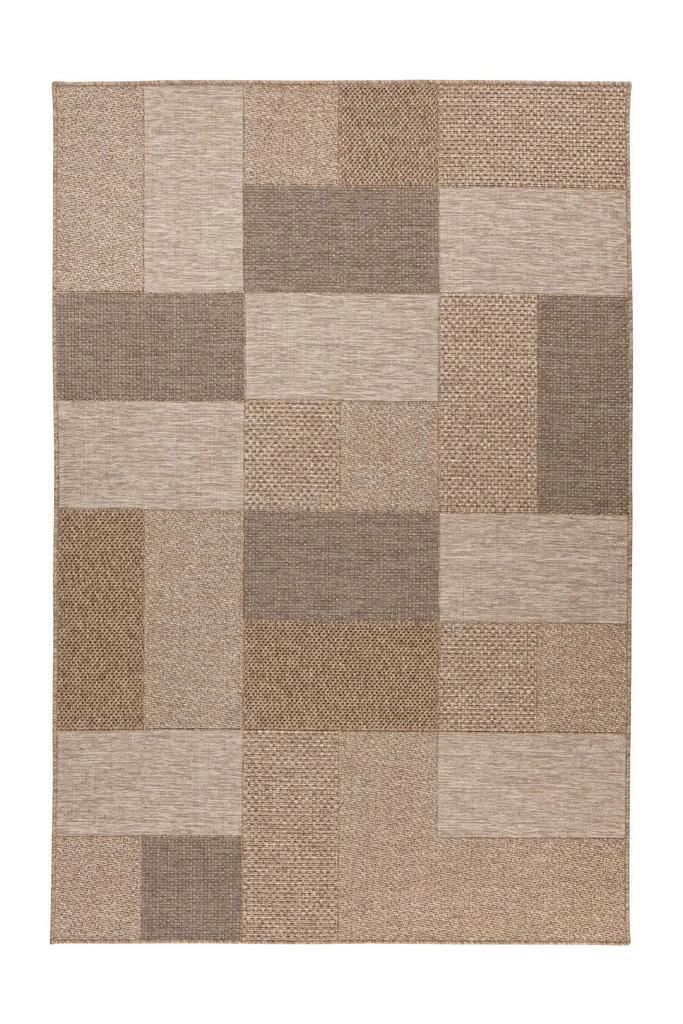 Buitenkleed | Costa | Patchwork | Nature | 160x230 cm, Huis en Inrichting, Stoffering | Tapijten en Kleden, Verzenden