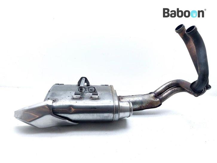 Uitlaatsysteem Compleet Origineel Kawasaki KLE 650 Versys, Motoren, Onderdelen | Kawasaki, Gebruikt, Verzenden