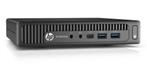 HP Elitedesk 800 G2 DM 35W i3-6100T DDR4 4GB SSD 256GB 2...., HDD, 2 tot 3 Ghz, 256GB, Refurbished