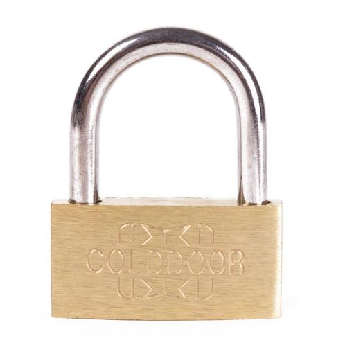Stahlex Hangslot - Messing - Stalen beugel - 40 mm - Incl..., Doe-het-zelf en Verbouw, IJzerwaren en Bevestigingsmiddelen, Nieuw