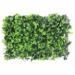 Hek met kunstbladeren24 st 40x60 cm groen (Tuinieren), Nieuw, Verzenden