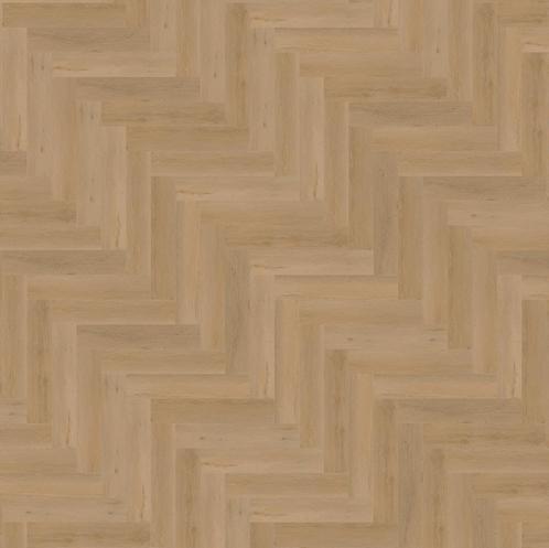 METZ Visgraat Plak Pvc Herringbone Warm Oak DRYBACK (, Doe-het-zelf en Verbouw, Vloerdelen en Plavuizen, Ophalen of Verzenden