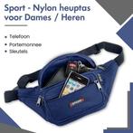 Heuptasje Dames Heren  Fanny Pack  Buideltasje Nylon, Verzenden, Nieuw, Blauw, Overige merken