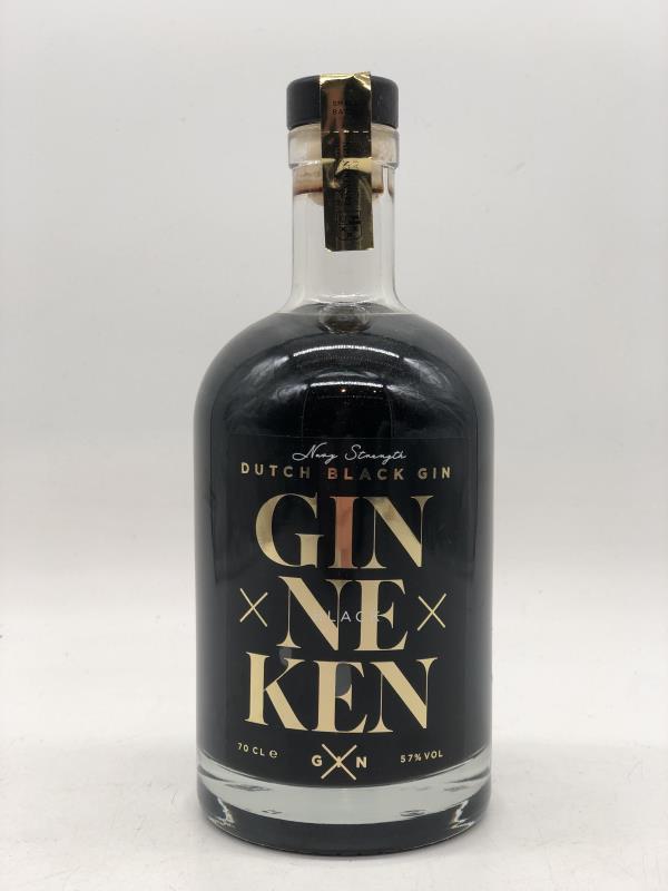 1 x 70cl Ginneken Dutch Black Gin, Verzamelen, Wijnen, Overige gebieden, Overige typen, Nieuw, Ophalen of Verzenden