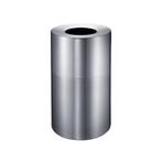 Afvalbak grote capaciteit 130 ltr - aluminium, Huis en Inrichting, Woonaccessoires | Prullenbakken, Verzenden, Nieuw