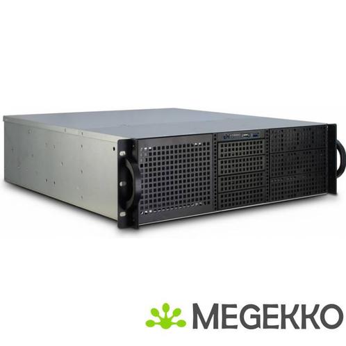 Inter-Tech IPC 3U-30248 Rack Zwart, Computers en Software, Computerbehuizingen, Nieuw, Verzenden