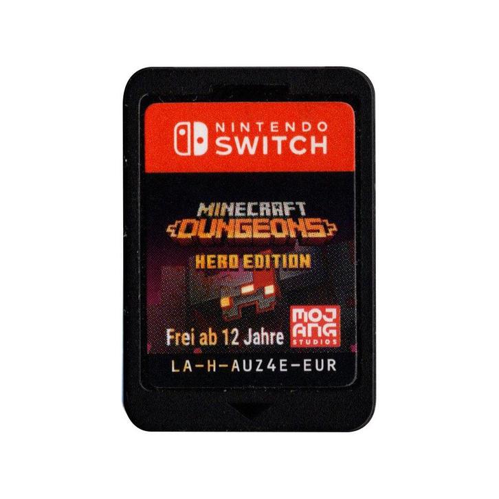 Switch Minecraft Dungeons [Hero Edition], Spelcomputers en Games, Spelcomputers | Nintendo Switch, Zo goed als nieuw, Verzenden