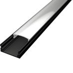 LED Strip Profiel - Velvalux Profi - Zwart Aluminium - 1, Ophalen of Verzenden, Nieuw