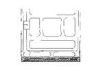Volkswagen Transporter  T3, 1980 - 1992 - deurbodem, laad...