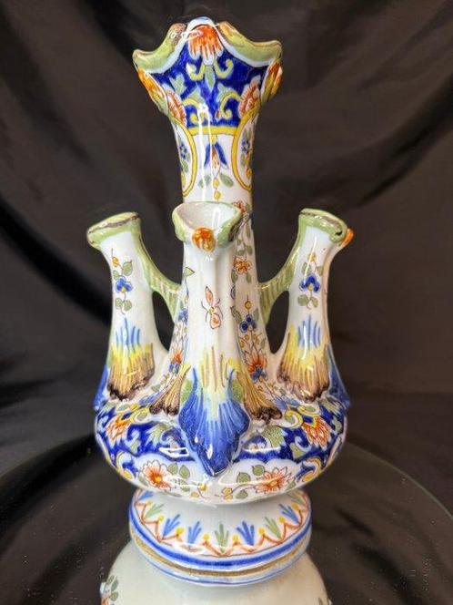 Émaux de Longwy - Vaas (3) - Aardewerk - Tulpenvaas en, Antiek en Kunst, Antiek | Glas en Kristal