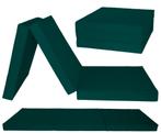 Reismatras Groen 195x80 | Premium | Laatste Stuks!, Huis en Inrichting, Slaapkamer | Bedden, Verstelbaar, Eenpersoons, Compact
