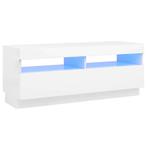 Wit TV Meubel LED Verlichting - Tweedekansje! Sla je slag!, 100 tot 150 cm, Nieuw, Ophalen of Verzenden, Minder dan 100 cm