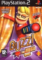 Buzz! the Mega Quiz (PS2 Games), Ophalen of Verzenden, Zo goed als nieuw