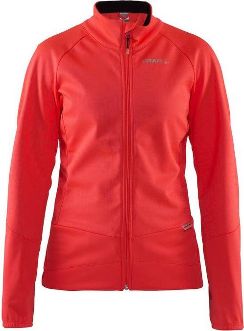 Craft Rime Fietsjack - Dames - Maat XS - Oranje, Kleding | Dames, Jassen | Winter, Verzenden