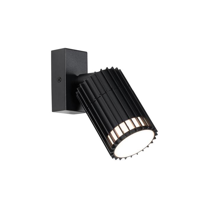 Design buiten plafondspot zwart IP44 - Boris, Huis en Inrichting, Lampen | Spots, Nieuw, Verzenden