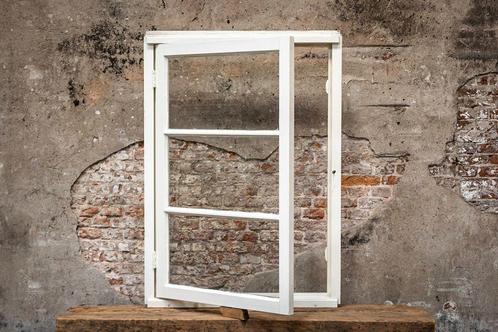 Gebruikte ramen 90 x 130 cm vast / openslaand, Doe-het-zelf en Verbouw, Glas en Ramen, Dubbelglas, Gebruikt, Gevelraam of Ruit